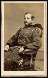 Major General Alfred Pleasonton of Union Army in uniform) - C.D. Fredricks & Co., 587 Broadway, New York ; 108 Calle de la Habana, Habana ; 31 Passage du Havre, Paris LCCN2016649646