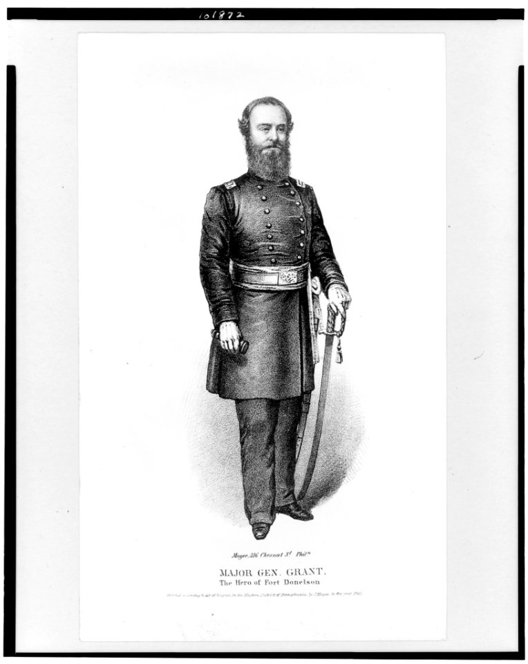 Major Gen. Grant, the hero of Fort Donelson LCCN90713838