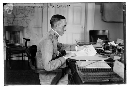 Maj. Chester P. Barnett LCCN2014705422