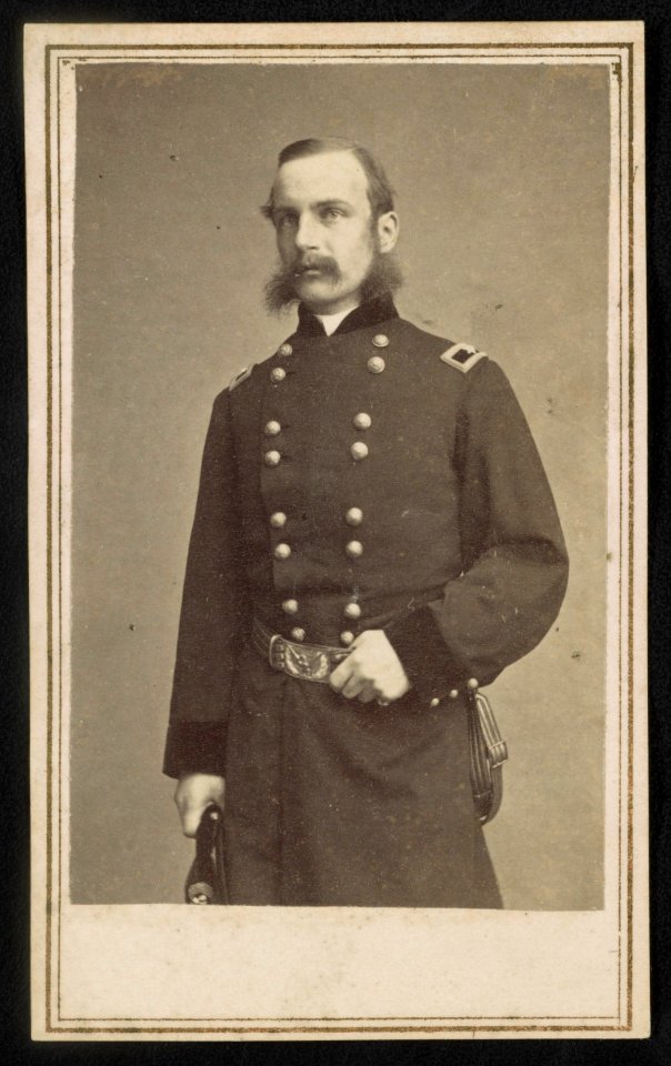 Major General Frederick Winthrop of Co. F, 71st New York Infantry Regiment, 12th Regular Army Infantry Regiment, and 5th New York Veteran Infantry Regiment in uniform) - Brady's National LCCN2016652119