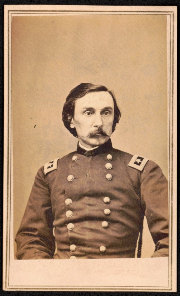 Major General Gouverneur Kemble Warren of General Staff U.S. Volunteers Infantry Regiment in uniform) - From photographic negative in Brady's National Portrait Gallery LCCN2016646208