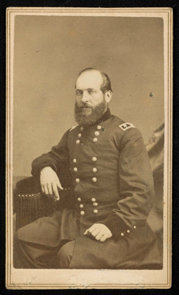 Major General James Abram Garfield of 42nd Ohio Infantry Regiment and General Staff U.S. Volunteers Infantry Regiment in uniform) - C.D. Fredricks & Co., 587 Broadway, New York ; 108 Calle LCCN2016652121