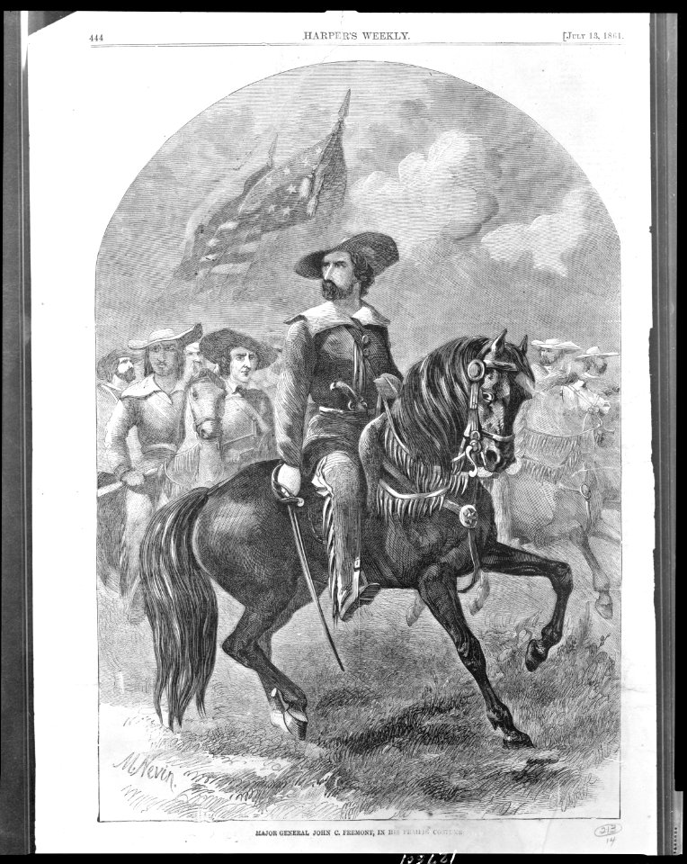 Major General John C. Fremont, in his prairie costume - M. Nevin. LCCN00652820