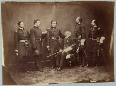 Major General Silas Casey and staff LCCN2013647567