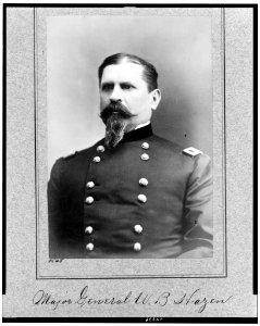 Major General W.B. Hazen, half-length portrait, facing left LCCN91482774