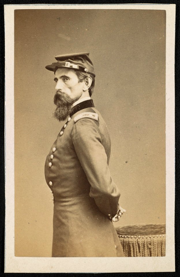 Major General Lewis Wallace of 11th Indiana Infantry Regiment and 66th Indiana Infantry Regiment in uniform) - Charles D. Fredricks & Co., Specialité, 587 Broadway, New York LCCN2016649637