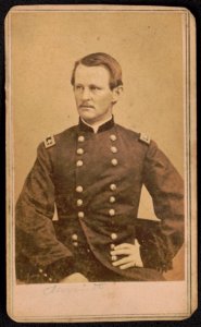Major General Wesley Merritt of 2nd Regular Army Cavalry Regiment and General Staff U.S. Volunteers Infantry Regiment in uniform) - From photographic negative in Brady's National Portrait LCCN2016646211