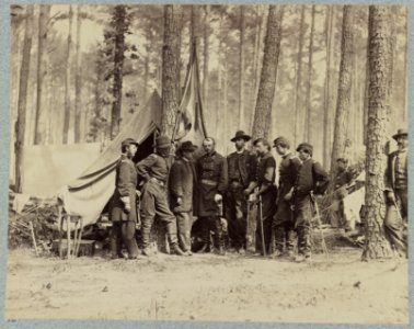 Major General R. B. Potter and staff LCCN2013647726
