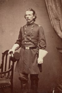 Major Curtiss C. Gardiner of Co. I, 27th New York Infantry Regiment in uniform LCCN2018651877 (cropped)