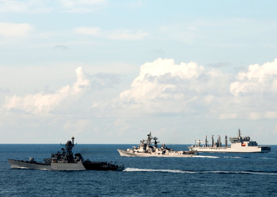 Malabar 2012 IN Ships