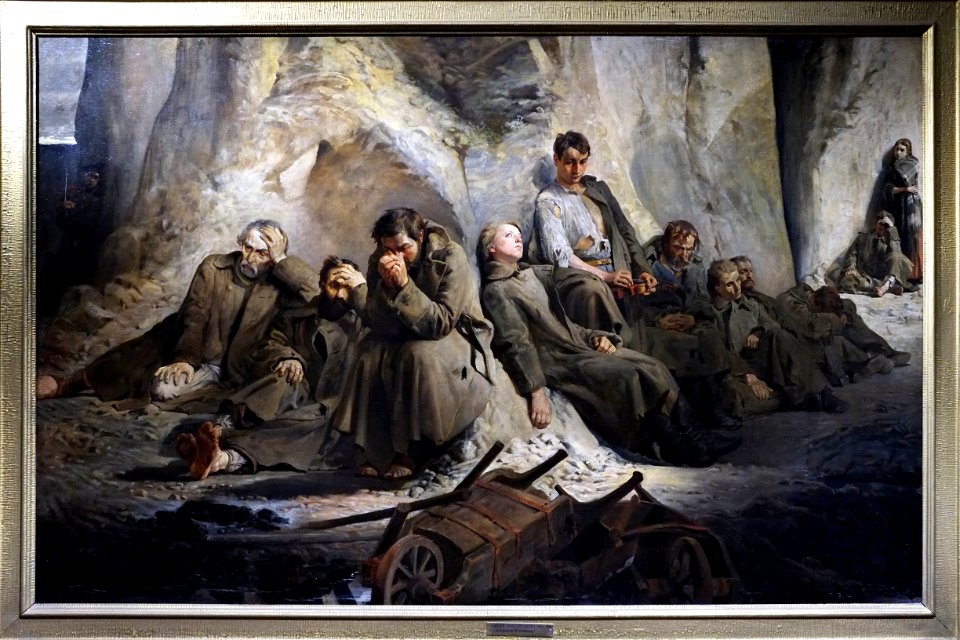 Malczewski Sunday in the Mine