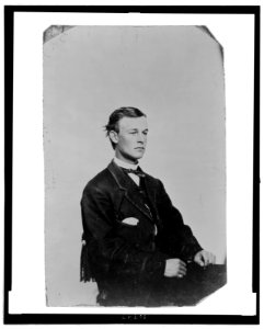 Male, half-length, seated LCCN2006688319