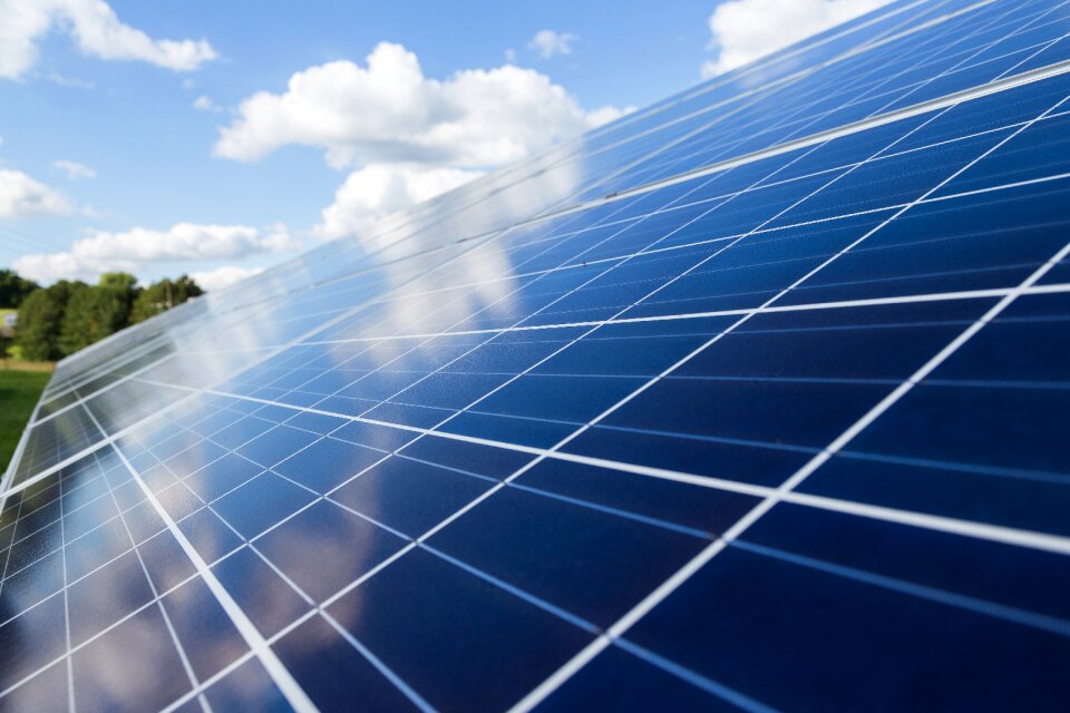 Clouds renewable energy solar