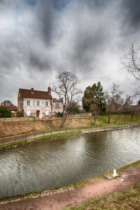 Channel bridge roanne-digoin canal