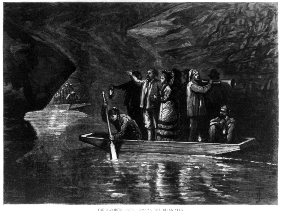Mammoth Cave, Kentucky- Crossing the River Styx LCCN2002707269