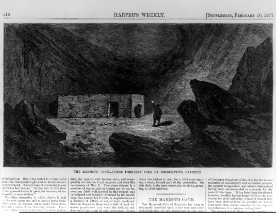 Mammoth Cave, Kentucky- House formerly used by consumptive patients LCCN2002707268