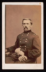 Major General William Passmore Carlin of 38th Illinois Infantry Regiment in uniform) - C.D. Fredricks & Co., 587 Broadway, New York ; 108 Calle de la Habana, Habana ; 31 Passage du Havre, LCCN2017648734