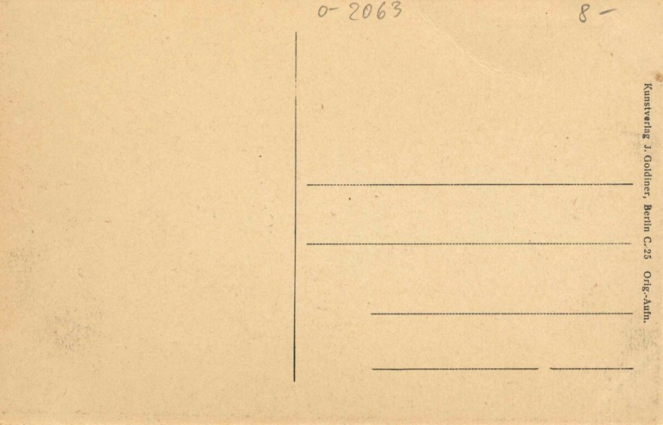 Malchow (Meckl.), Mecklenburg-Vorpommern - Stadtansicht (back) (Zeno Ansichtskarten)