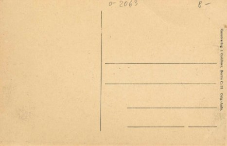 Malchow (Meckl.), Mecklenburg-Vorpommern - Stadtansicht (back) (Zeno Ansichtskarten)