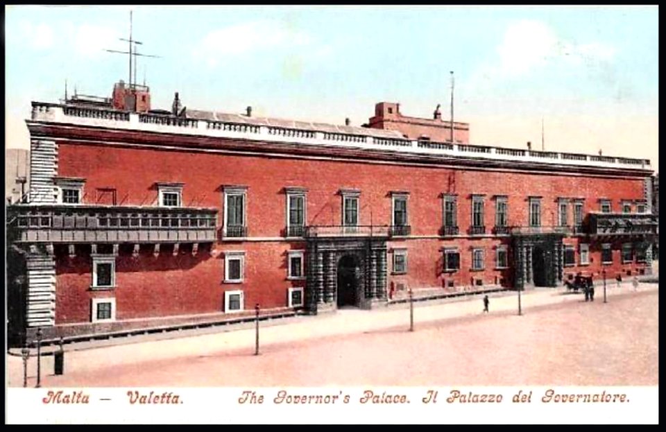 Malta - Valletta. The Governor's Palace - Il Palazzo del Governatore (Modiano postcard)