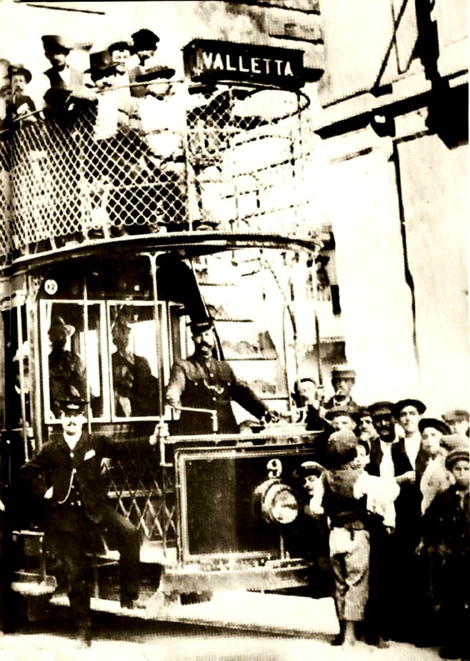 Malta Tramway 1905 inauguration