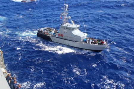 Maltese patrol vessel P52 underway 2013