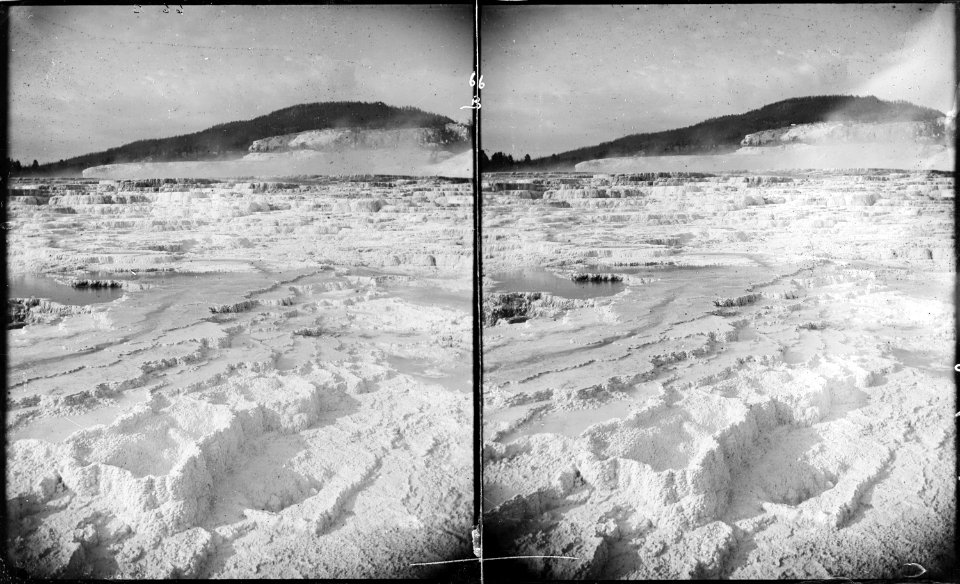 Mammoth Hot Springs. Yellowstone National Park - NARA - 517299
