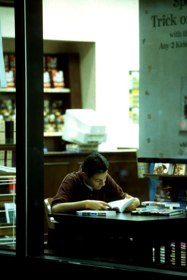 Man reading
