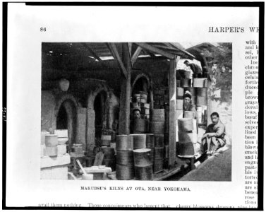 Makudsu's kilns at Ota, near Yokohama LCCN94514898