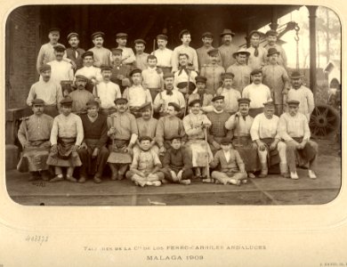 Malaga, Ferrocarriles Andaluces (J David, 1903) - 1 photo