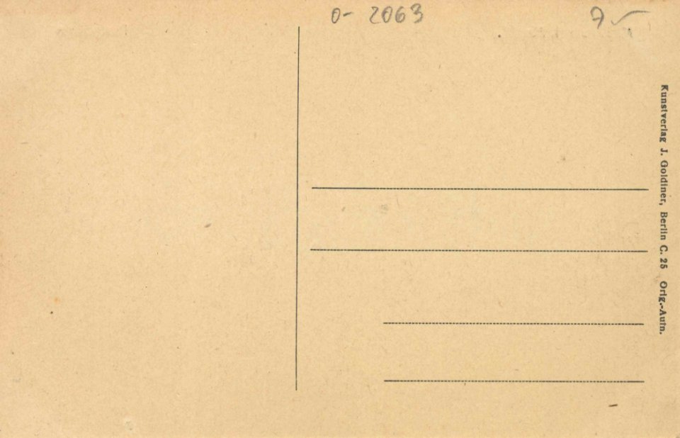 Malchow (Meckl.), Mecklenburg-Vorpommern - Stadtansicht (2) (back) (Zeno Ansichtskarten)
