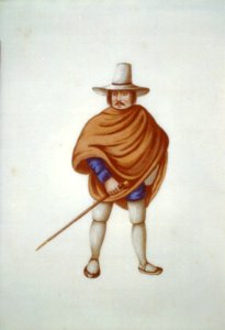 Man with cane, Peru LCCN00651695