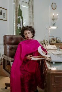 Maleeha Lodhi, Pakistani Ambassador to the U.S. in the embassy