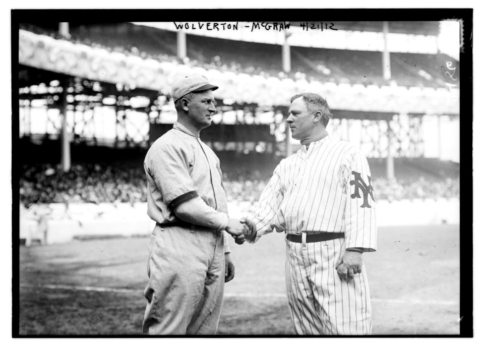 Managers Harry Wolverton, New York AL, & John McGraw, New York NL (baseball) LCCN2014691304