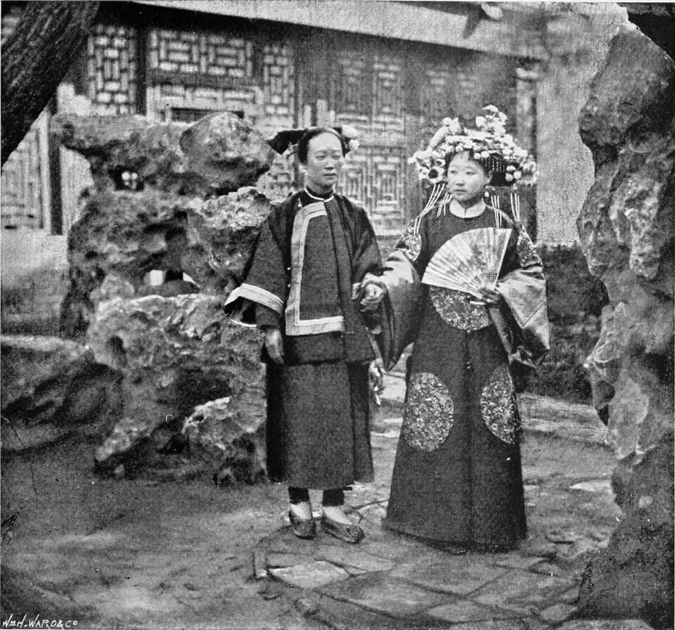 Manchu-Tartar Bride and Maid