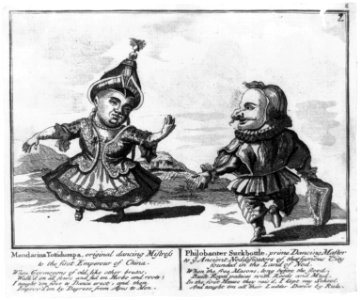 Mandarina Tottidumpa, original dancing mistress to the first Emperour of China (dancing with) Philobanter Suckbottle, Prime Dancing Minister to ye Ancient Noddificators of the famous city in LCCN96511960