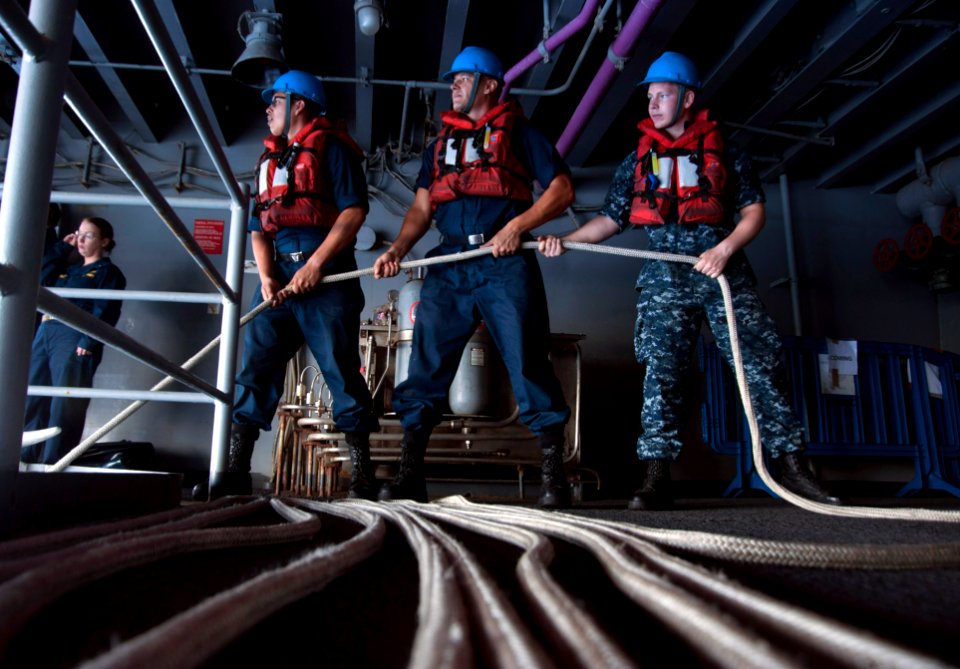 Man overboard drill 130605-N-PL185-067