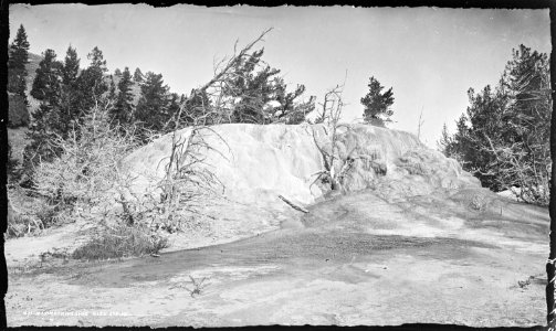 Mammoth Hot Springs, Glen Spring. Yellowstone National Park - NARA - 517208