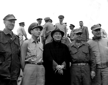 Mangrum, Triebel, Chiang Kai Shek, Wornham and Luckey