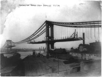 Manhattan Bridge from Brooklyn LCCN2016652423