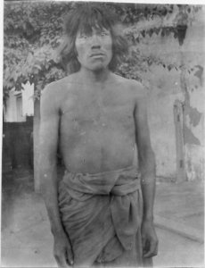 Man. Sockerfabriken Esperanza, norra Argentina. Sydamerika - SMVK - 004874
