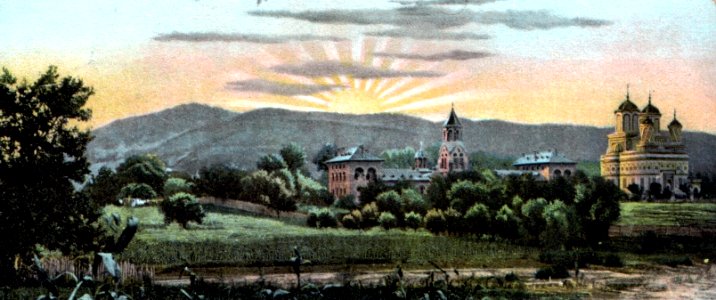 Manastirea Curtea de Arges 1907
