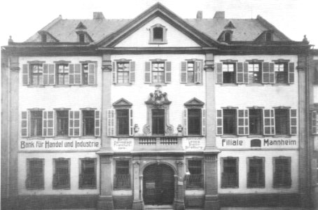 Mannheim Dalberghaus 1910