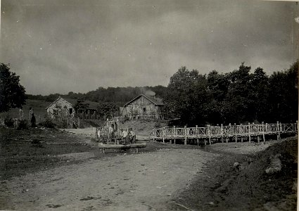 Mannschafstbaracke der Sturmtruppen in Nestinsky 1917 (BildID 15543269)