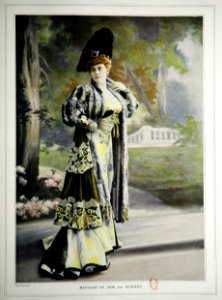 Manteau du soir par Redfern 1905 photo