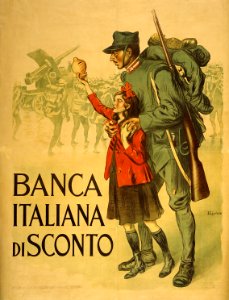 Manifesto Banca Italiana di Sconto