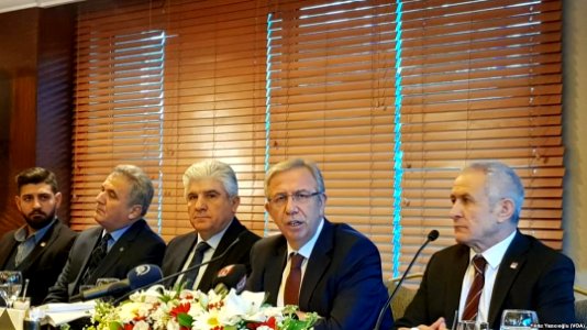 Mansur Yavaş press conference