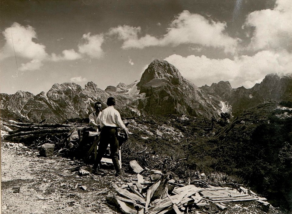 Mangartgruppe.Stpkt, Zottenkopf. (2-8.1917.) (BildID 15801931)
