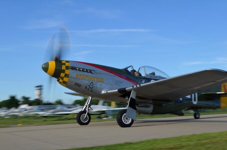 Mustang war aviation photo