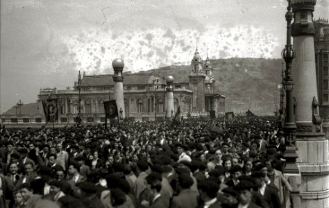 Manifestación prorrepublica (4 de 4) - Fondo Car-Kutxa Fototeka